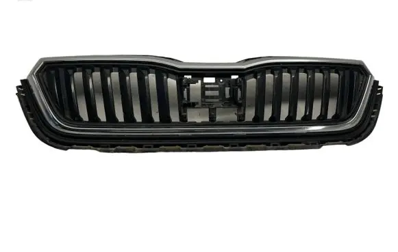 Skoda Scala Front bumper upper radiator grill 657853653