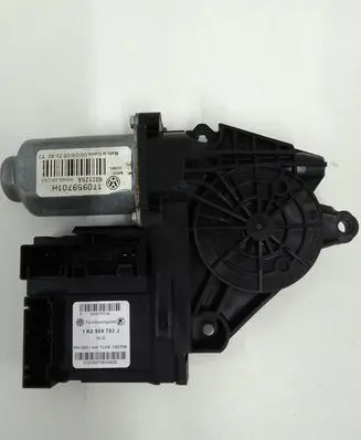 Volkswagen Caddy Front door window regulator motor 1T0959701H 402125A