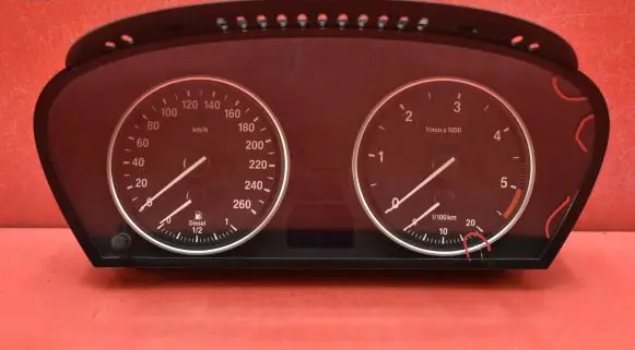 BMW 5 E60 E61 Speedometer (instrument cluster) 9177261