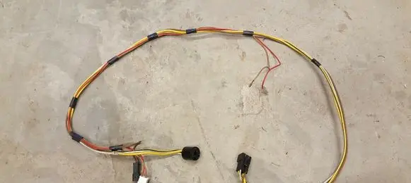 Volkswagen Golf II Panel wiring 