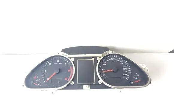 Audi A6 S6 C6 4F Speedometer (instrument cluster) 4F0920931F 4F0910930A