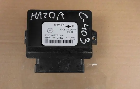Mazda 6 Rear brake EMF control unit/module GSH7437E1A