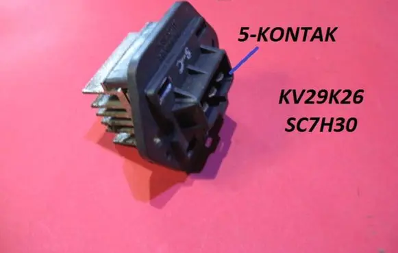 KIA Carnival Heater blower motor/fan resistor KV29K26 SC7H30