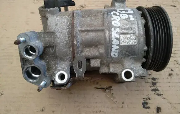 Opel Crossland X Air conditioning (A/C) compressor (pump) 4471507360 9675655880