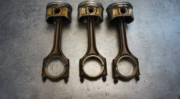 Audi A6 S6 C5 4B Piston with connecting rod