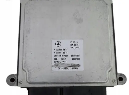 Mercedes-Benz GLK (X204) Engine control unit/module A6519007401 A6519011801