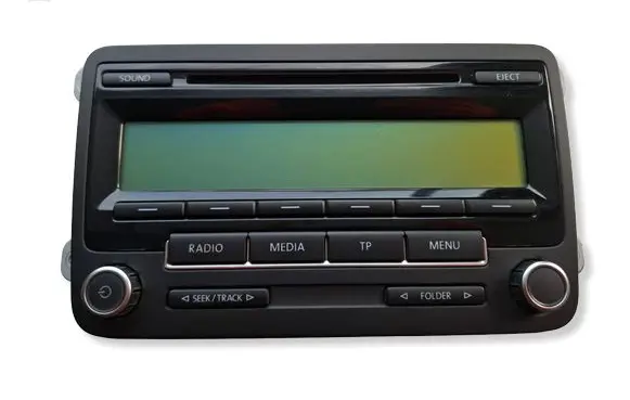 Seat Altea Radio/CD/DVD/GPS head unit 5P0035186B RCD310