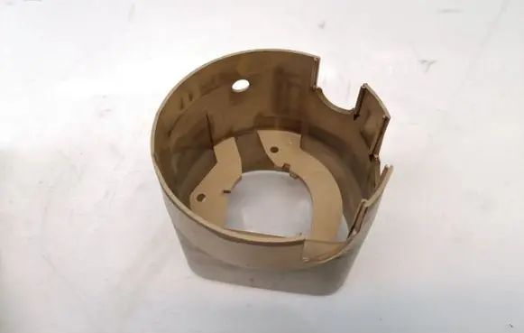 Steering wheel column trim