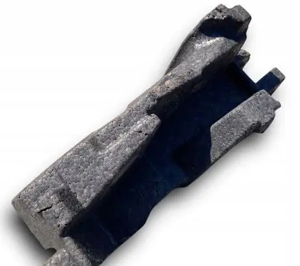 Mercedes-Benz CLS C218 X218 Front bumper foam support bar 