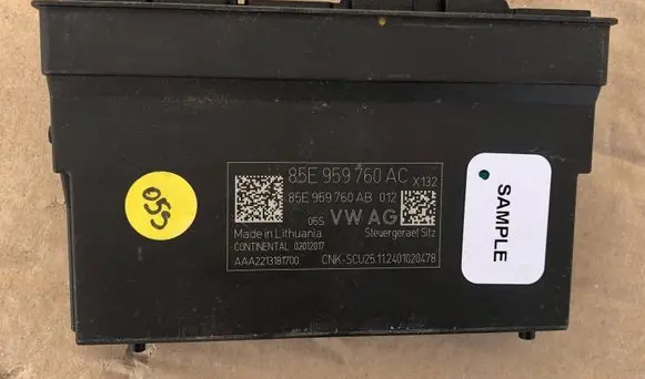Audi A6 etron 85E Seat control module 85E959760AC