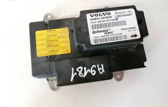 Volvo V50 Airbag control unit/module 30724427 00001393b2