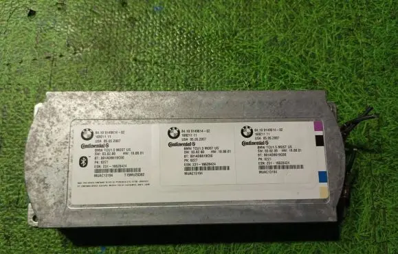 BMW 6 E63 E64 Bluetooth control unit module 84109149614 9149614