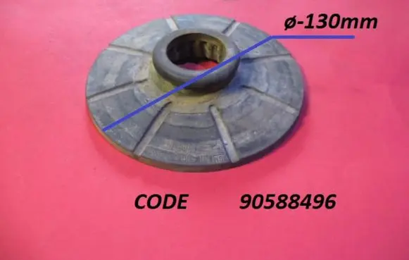 Opel Zafira A Rear coil spring rubber mount 90588496