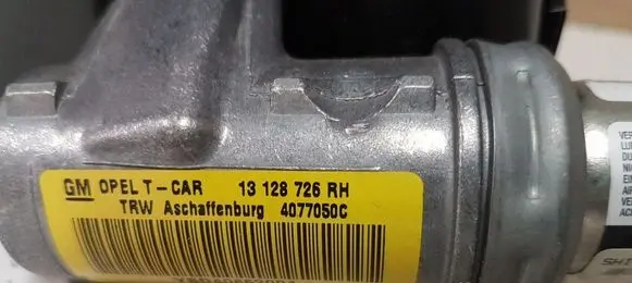 Opel Zafira A Seat airbag 64077240C 13128726RH