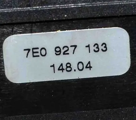 Volkswagen Transporter - Caravelle T5 Other switches/knobs/shifts 7E0927133