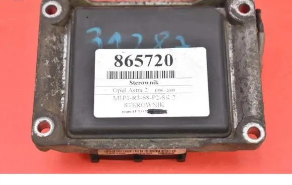 Opel Astra G Engine control unit/module ECU 24456866AT