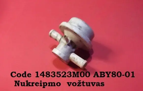 Nissan Primera Vacuum valve 1483523M00 ABY8001