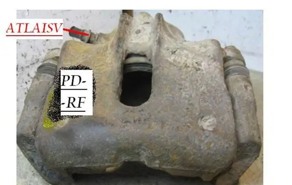 Renault Laguna I Front brake caliper A5696