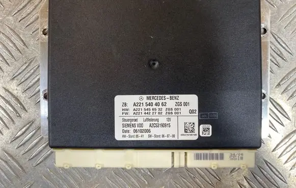 Mercedes-Benz S W221 Suspension control unit/module A2215404062 A2215456532