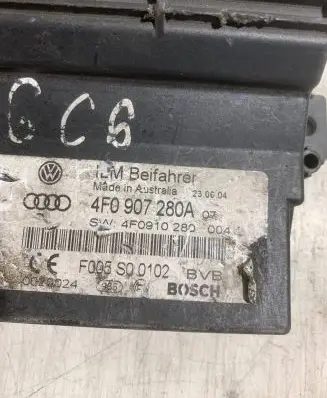 Audi A6 S6 C6 4F Other control units/modules 4F0907280A 4F0910280
