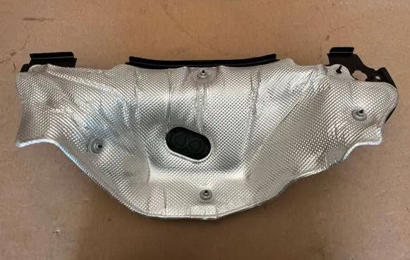 Heat shield in engine bay