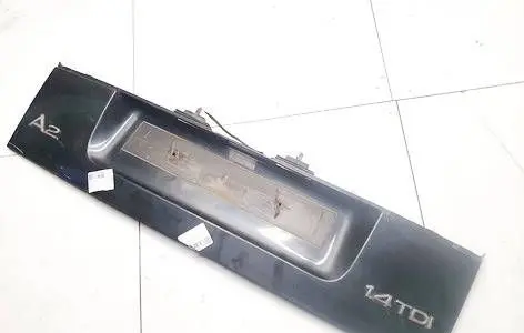 Audi A2 Trunk door license plate light bar 8z0853465a