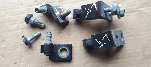 Audi A6 S6 C7 4G Rear door hinge set 