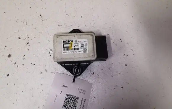 Citroen C5 ESP acceleration yaw rate sensor 0265005714 9663187680