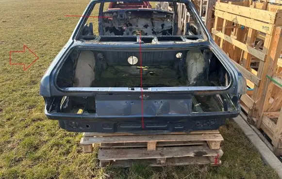 Mercedes-Benz 380 560SEC C126 Rear quarter panel 