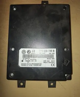 Volkswagen Golf VI Bluetooth control unit module 7P6035730B 10022400109