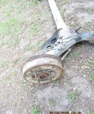 Toyota Yaris Rear axle beam 25042026