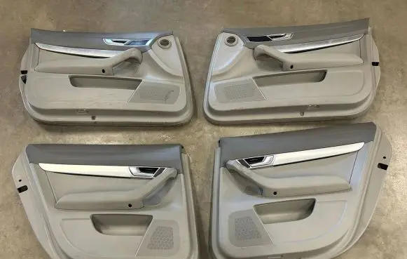 Audi A6 S6 C6 4F Front door card panel trim 4F1867105A 4F2867105A