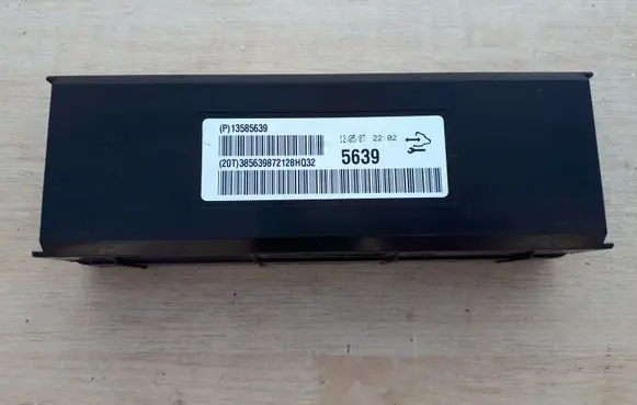 Chevrolet Cruze Other control units/modules 13585639