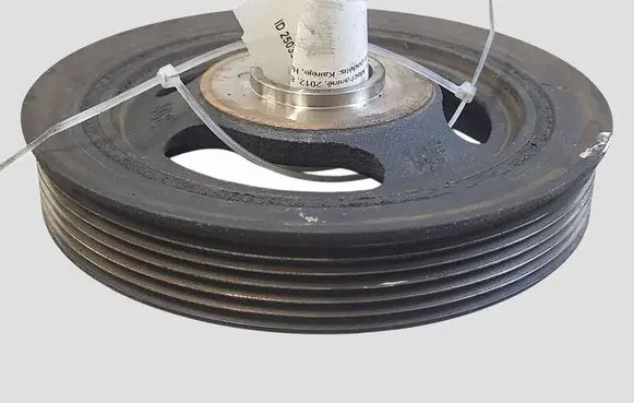 Citroen C3 Crankshaft pulley 9654961080