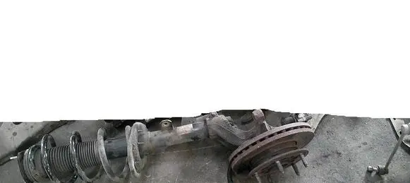 Ford Transit Custom Front shock absorber with coil spring