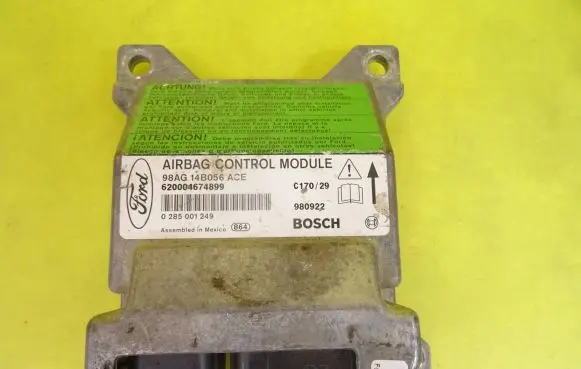 Ford Focus Airbag control unit/module 98AG14B056ACE 0285001249