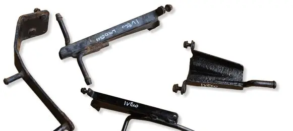 Iveco Daily 4th gen Muffler mount bracket/holder 