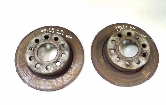 Volkswagen Golf VI Rear brake disc