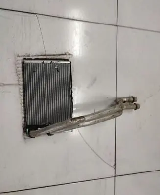 Heater blower radiator