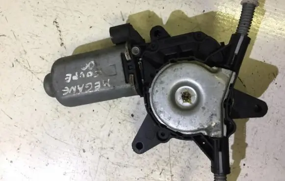 Front door window regulator motor