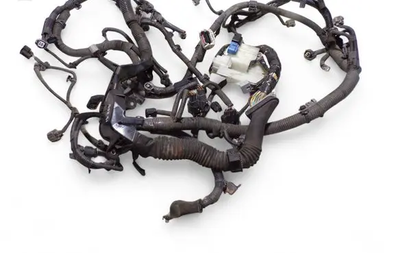 Engine installation wiring loom