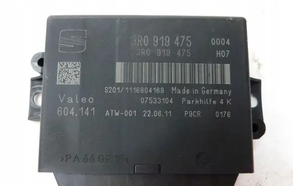 Seat Exeo (3R) Parking PDC control unit/module 3R0919475