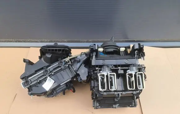 Interior heater climate box assembly