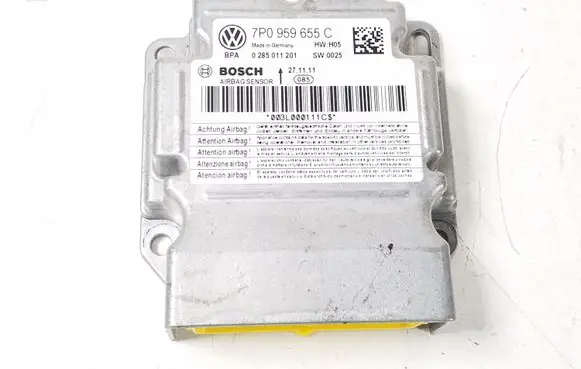 Porsche Cayenne (92A) Airbag control unit/module 95861820102 7P0959655C 0285011201