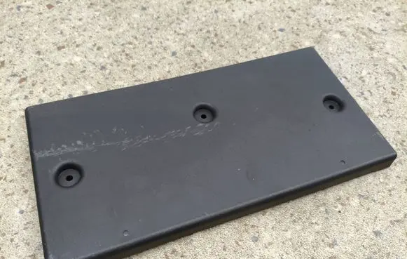 Hyundai Santa Fe Number plate surrounds holder frame 86910S2000