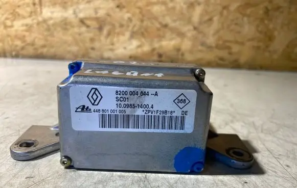 Renault Laguna II ESP acceleration yaw rate sensor 8200004644A 448801001005 10098514004