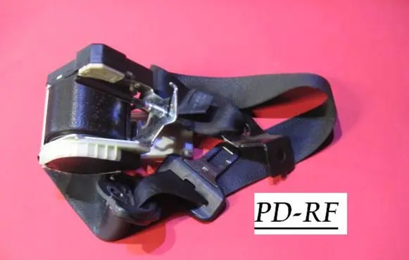 Opel Astra G Front seatbelt 90560636 E9043011