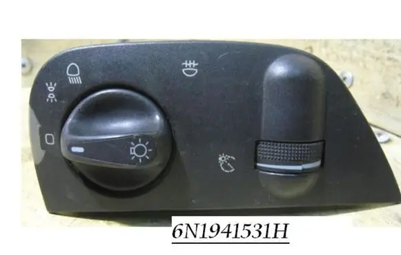 Volkswagen Caddy Light switch 6N1941531H