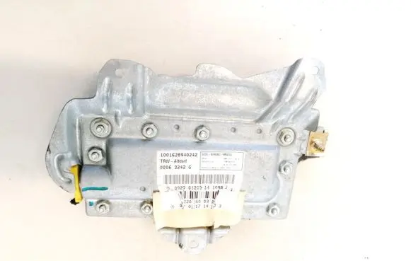 Front door airbag