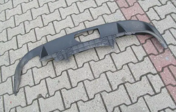Volkswagen PASSAT B7 Rear bumper lower part trim 3AF807521A